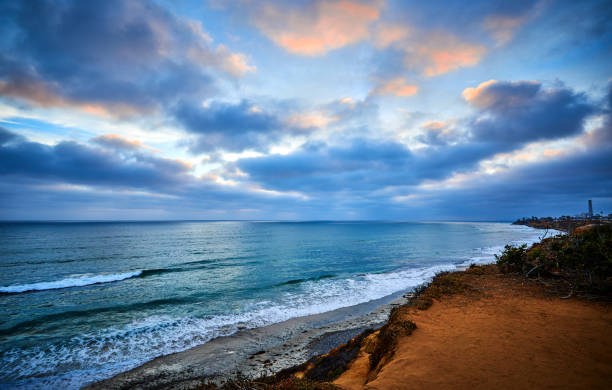 istock Carlsbad Cliffs Sunset on California Beach 1012100382