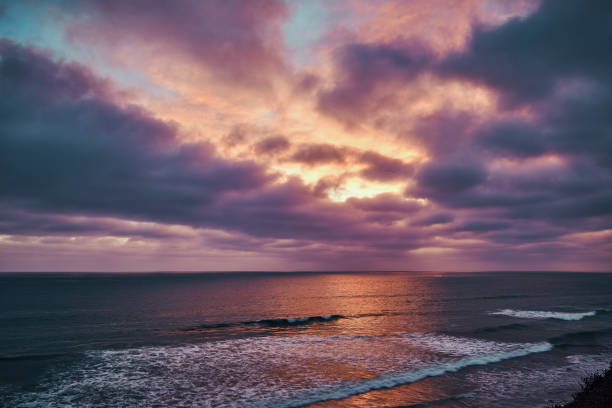 istock Carlsbad Cliffs Sunset on California Beach 1012103070