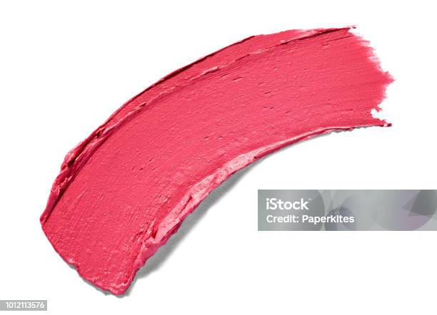 Lipstick Paint Color Makeup Beauty Sample Stock Photo - Download Image Now - Hitting, Paint, Color Swatch