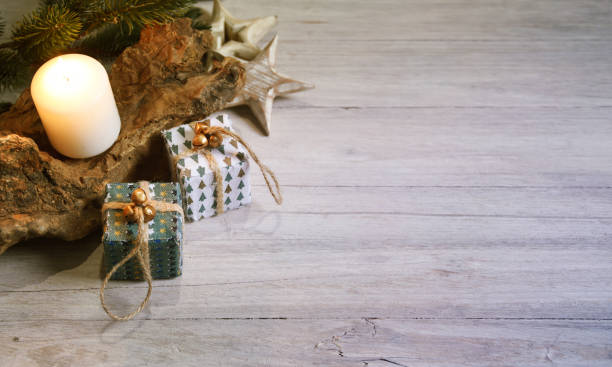 istock Cosy and soft winter background, knitted sweater and lights 1012127348