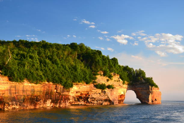 istock Sunset Lighted Pictured Rocks National Lakeshore 1012128452