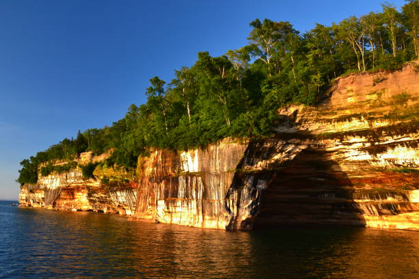istock Sunset Lighted Pictured Rocks National Lakeshore 1012128466