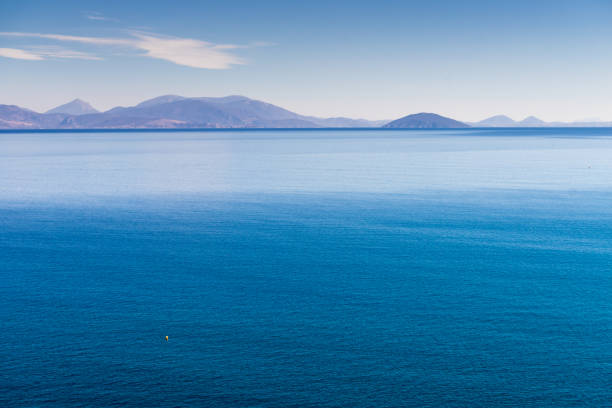 istock Greek coastline on sunny day 1012175576