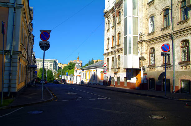 istock old brick house in Moscow in summer 1012190700