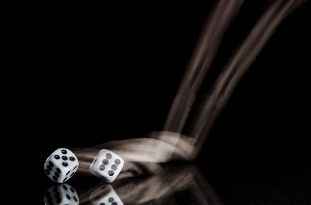 istock Risking All on a Roll of the Dice 1012195178