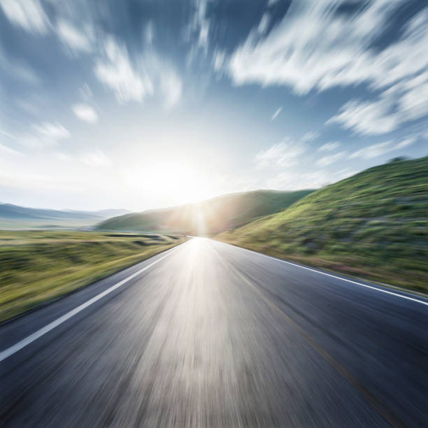 istock Blank roads and prairie landscapes 1012250536
