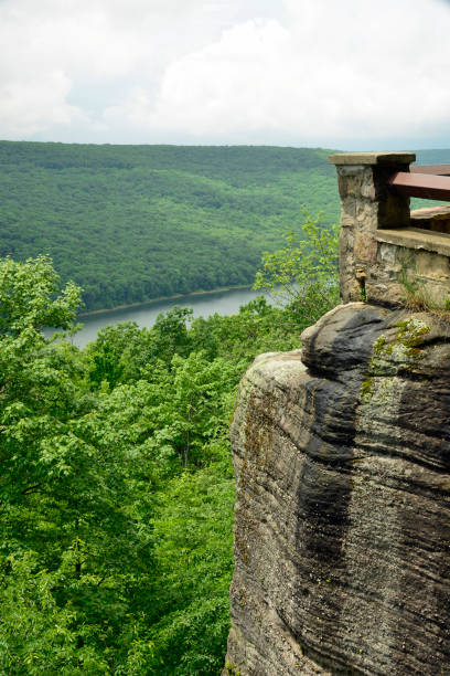 istock View from the overlook on a cloudy day 1012266736