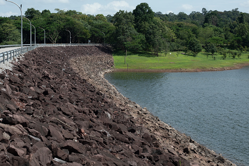 Sandstone siltstone for Riprap of dam construction