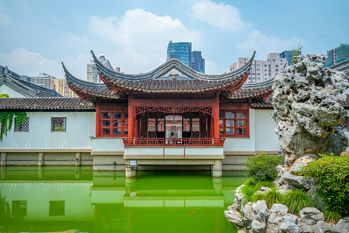 Wen Miao, Confucian Temple, in Shanghai, China