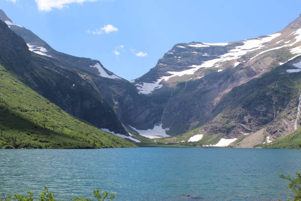 istock Solo  hiking trip to Glacier National Park 1012315036