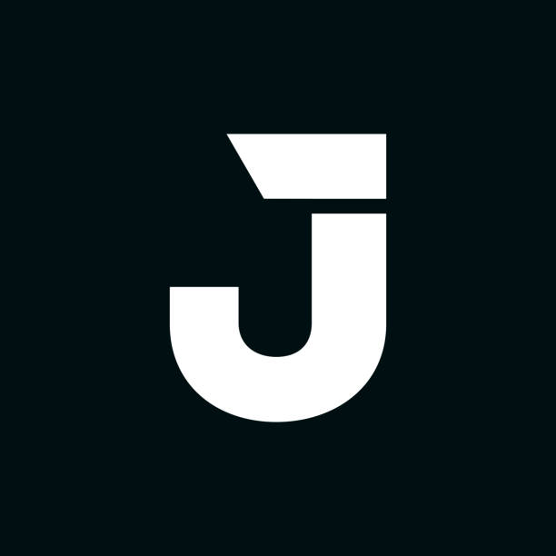 ベクトルのロゴ文字 j ウイング - letter j点のイラスト素材／クリップアート素材／マンガ素材／アイコン素材