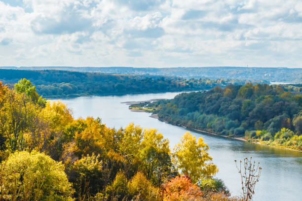 istock Picturesque autumn landscape. Riga, Latvia 1012393484