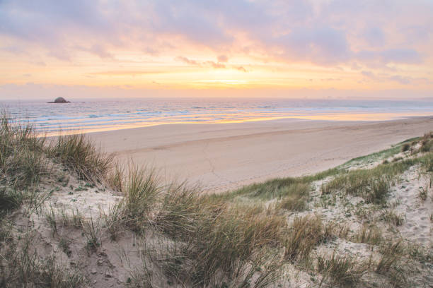 istock sunset on the french's beach 1012394622