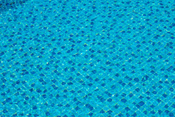 istock Water in a blue swimming pool, background 1012426412