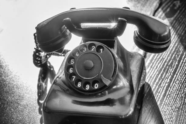 istock Old phone from Grandma's times 1012436466
