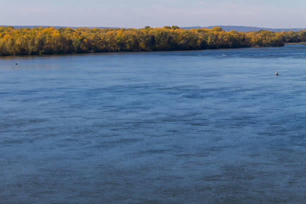 istock View on the river Dnieper on autumn 1012451162