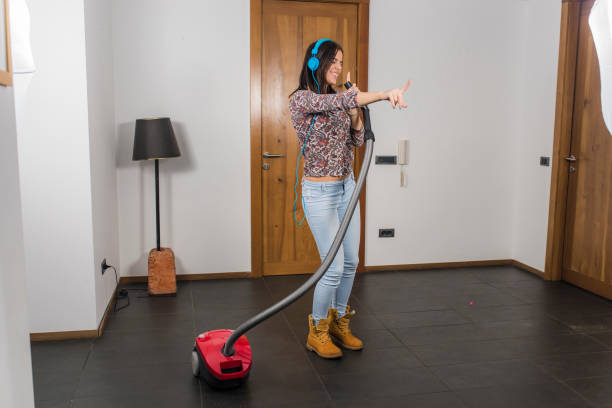 istock Attractive Young Musical Housewife. 1012455216