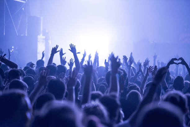 istock Crowd at a music concert 1012456686