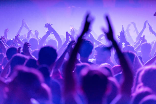 istock Crowd of people at live concert 1012456736