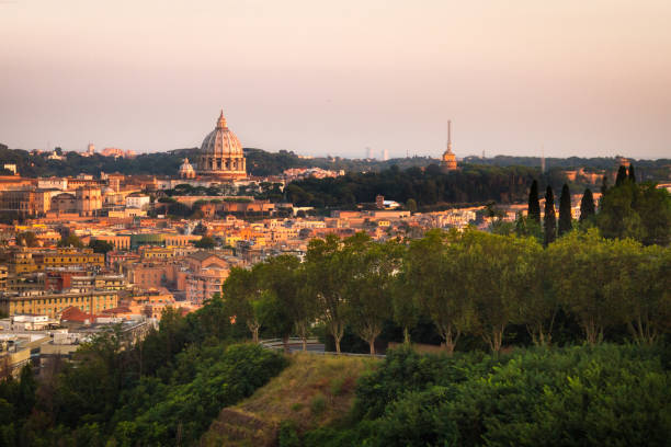istock Lanscape of Rome From Monte Mario 1012457138