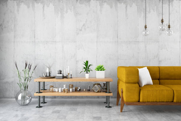 istock Modern Living Room with Sofa and Decor 1012481990