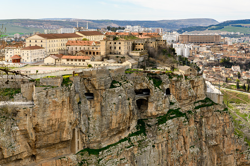 Old town  of Constantine, the capital of Constantina Province, north-eastern Algeria