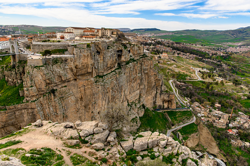 Nature of Constantine, the capital of Constantina Province, north-eastern Algeria