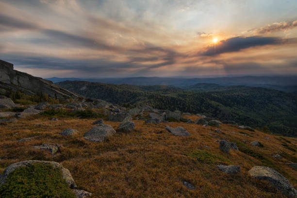 istock Beauty view in mountains of Altai 1012500698