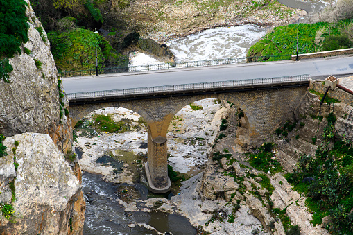 Bridge of Constantine, the capital of Constantina Province, north-eastern Algeria