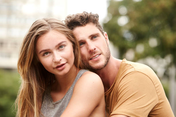 istock Portrait of young couple 1012506264