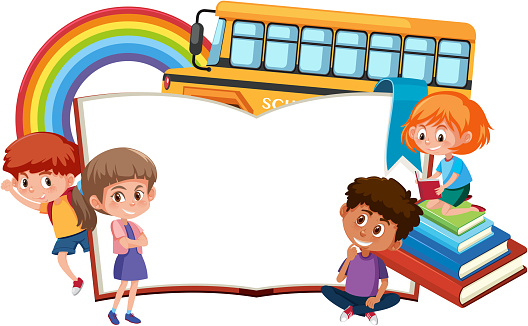Students Message Frame An International Students Frame Stock Illustration - Download Image Now ...