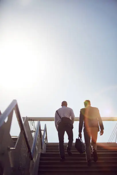 Photo of They coworkers that commute together