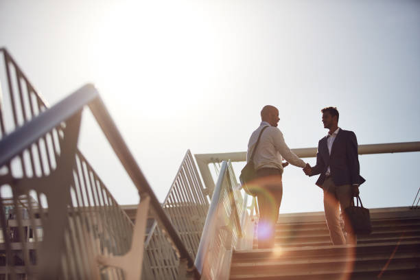 istock Shaking hands to new possibilities 1012518816