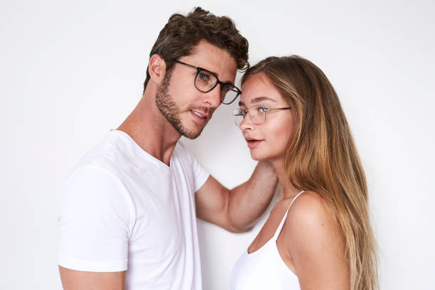 istock Young couple in specs 1012523136