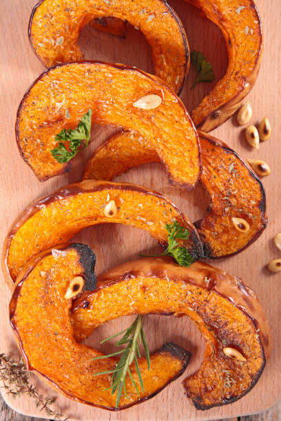 istock grilled pumpkin and herbs 1012538650