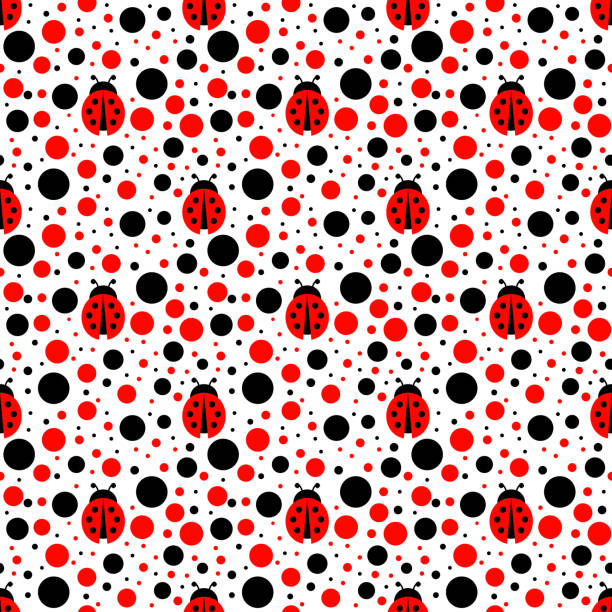 Ladybug Real Pattern Ladybug Pattern Template