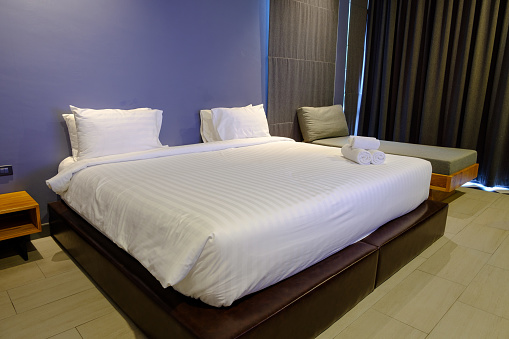 The beds are well-appointed, clean, suitable for relaxing and sleeping at night.
