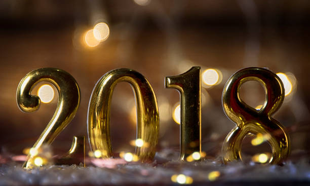 istock New Year holiday background. 1012564970