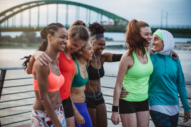 istock Enjoy in exercise and friendship 1012569936