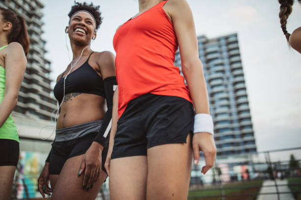 istock Enjoy in exercise and friendship 1012570362