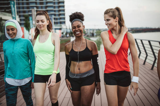 istock Enjoy in exercise and friendship 1012570584