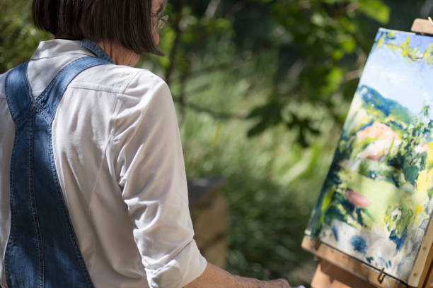 istock Active and talented senior woman 1012580596