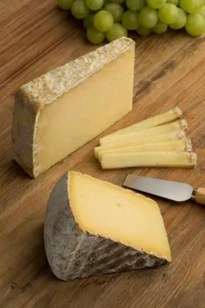 Photo of French Tomme de Montagne and Cantal cheese