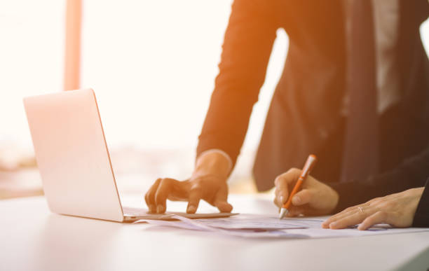 istock Business people meeting working in modern office 1012621588