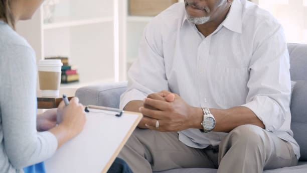 istock Mental health professional takes notes during session 1012627870