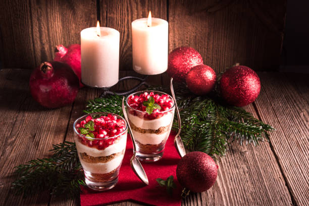 istock Pomegranate -Mascarpone dessert 1012628026