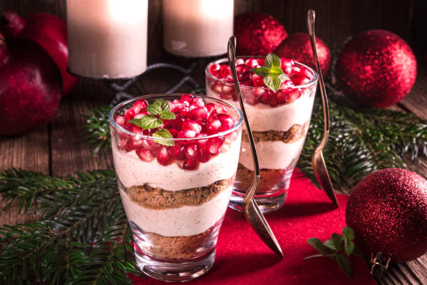 istock Pomegranate -Mascarpone dessert 1012628336