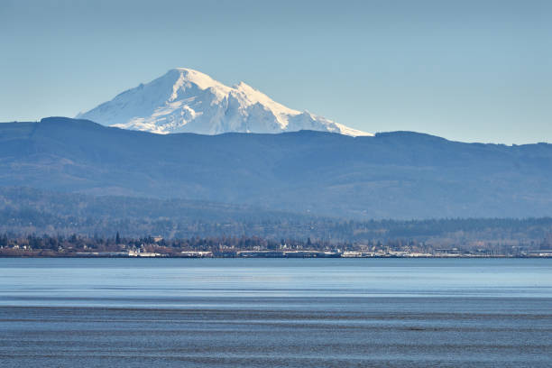 istock Mt Baker across Bellingham Bay, Washington 1012634174