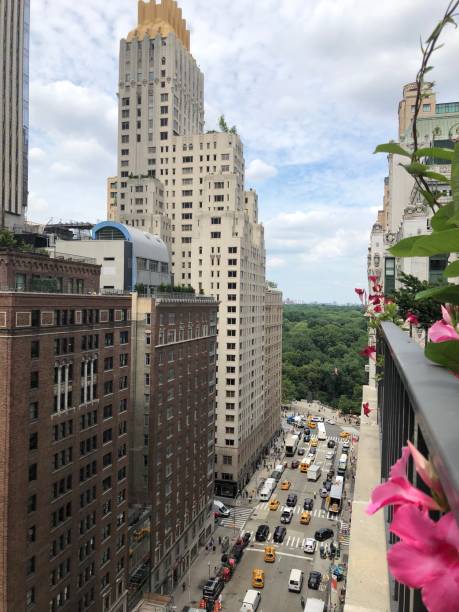istock Summer Manhattan Uptown balcony view 1012643834