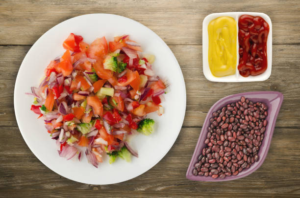 istock vegan food. salad from vegetables 1012644526